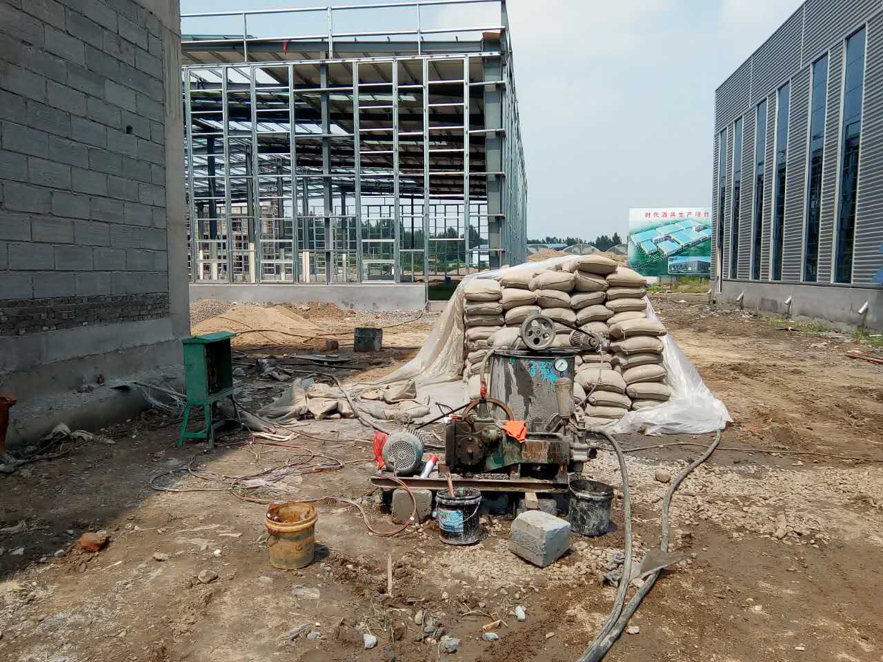 石棉地基加固前需要提前应做好以下工作